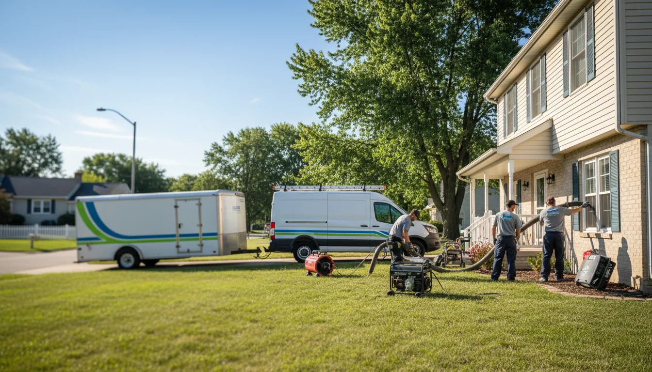 Flooded Basement Restoration And Cleanup With Repair in Cannel City, KY near me